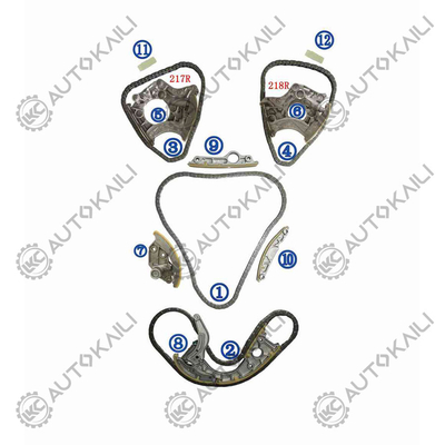 Kit de la chaîne de chronométrage Pour AUDI R8 BYH (423) 309KW 4.2FSI 07-09