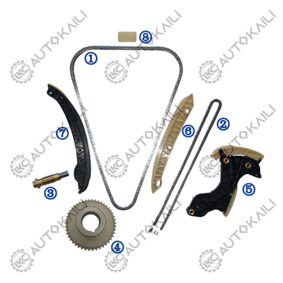 Kit de chaîne de chronométrage Pour MERCEDES-BENZ M271 Classe W203 M271.940 1.8L 02-07 Classe E W211 M271.941/956 1.8L 02-08 A0009932176 142L