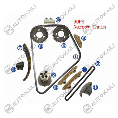 Le kit de la chaîne de chronométrage en plastique PA66 / PA46 pour le TDCi de transit 2.0 04-06