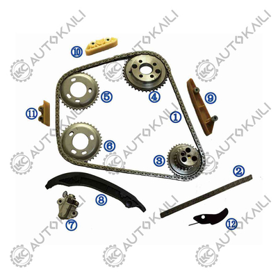 La chaîne de réglage du temps pour le Ranger 2.2TDCi Diesel 2198cc Pickup 148HP GBVAJQW GBVAJPF GBVAJQJ 2011- Transit 2.2TDCi Diesel 2198cc VAN MK7 123HP CYRA CYRB CYRC 2011-