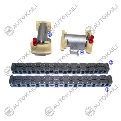 Plastique PA66 / PA46 Kit de la chaîne de chronométrage Pour LR3 V8 GAS essence 4.4L 05-09