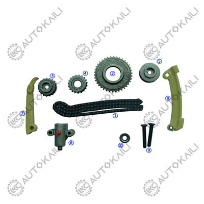 Kit de chaîne de chronométrage en plastique PA66 / PA46 Pour 900ii Benzine B204i 2.0L 93-98