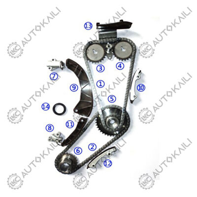 Kit de chaîne de distribution pour ACC10 D4FA 1.4/1.5/1.6 CRDi