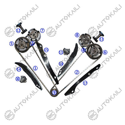 Kit de la chaîne de chronométrage pour Ford 302CU. IN. V8 GAS DOHC Coyote 5.0L 11-13