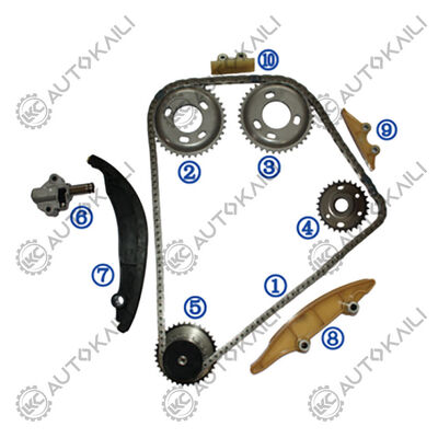 Kit de la chaîne de chronométrage Pour MAZDA P5-AT Diesel 3.2 TDdi 200HP 5 cycles 2011-2016