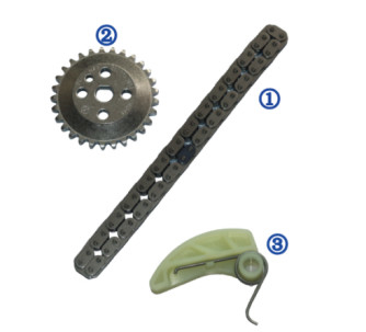 Kit de chaîne de distribution pour VW POLO SKODA FABIA FABIA II COMBI SEAT IBIOZA V CAVG CTHE