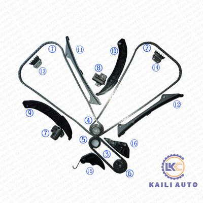 Kit à chaînes de synchronisation pour l'amanti 3.3L/3.8L G6DB/G6DA 24312-3C100 de Sedona d'entourage de HYUNDAI KIA Veracruz Genesis Azera Sonata