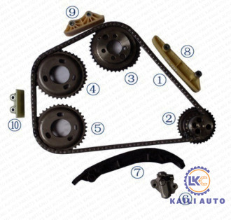 Kit à chaînes de synchronisation pour FORD Ranger Transit BK3Q6268AA 132L 6C1Q6K261AC