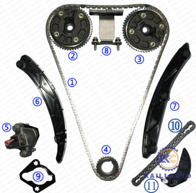 Kit à chaînes de synchronisation pour VOLT Lacross VERANO 12636521 9*178 12636527 d'ÉTINCELLE de GM/CHEVROLET/BUICK/Cadillac MALIBU