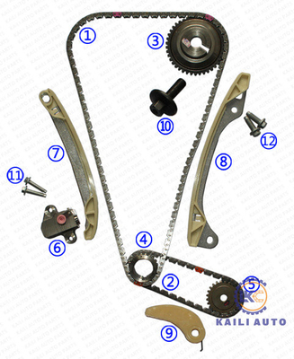 moteur HR12DE HR15DE de NOTE de MICRONS de Kit For NISSAN JUKE LATIO de chaîne de synchronisation de 1.5L 13028-3AA0A