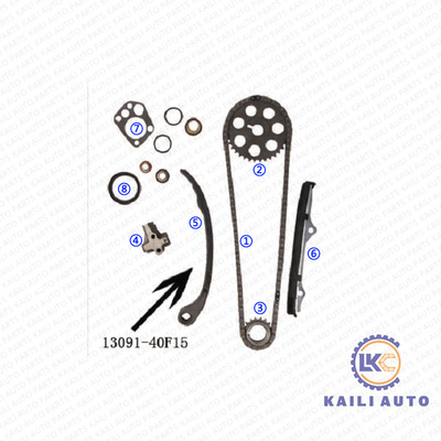 PRAIRIE SILVIA KA24E SOHC 12V 2.4L 89-93 13028-40F01 102L du NOMADE PINTARA de l'OISEAU BLEU à chaînes NAVARA de synchronisation de NISSAN 240SX