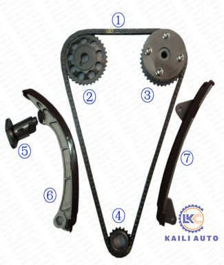 Moteur T22 ZZT23 E12U 1.8L 13506-22030 130L de Kit With VVT de chaîne de synchronisation de Toyota Celica Corolla