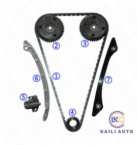 Le FOYER MONDEO ÉCHAPPENT au remplacement à chaînes CJ5Z6268A 7*138L CJ5E6K254B de synchronisation de VVT Kit Ford 2,0 Ecoboost