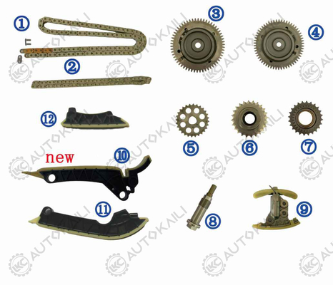 Kit de chaîne de chronométrage pour BENZ E-CLASS 2.0L OM654 DIESE 10-17 A0019930576 102L