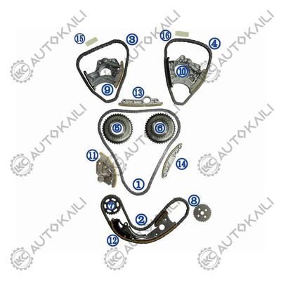 La chaîne de synchronisation pour AUDI/VW CALA/CLXA/CPAA AUDI A6L 4X8/C7 CLXA 140KW 2.5L 10-15 A8L 4H8 CPAA 150KW 06E109465BC 108L