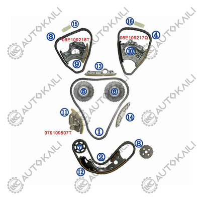 Kit de la chaîne de chronométrage Pour AUDI A8 4E8 BDX 154KW 2.8FSI 07-10