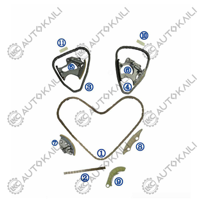 La chaîne de réglage du temps pour AUDI Q7 45/55 TFSI CREC 30TFSI 16-19 AUDI A6 Quattro CTDB 3.0TFSI 17-18 AUDI A7 Quattro CREC 3.0TFSI 16- AUDI A8L Quattro CREG CTDA 3.0TFSI 15- AUDI S5 CTDA 3.0TFSI 16-