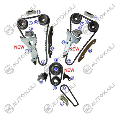 Kit de la chaîne de chronométrage Pour MERCEDES-BENZ Classe C W205/A205 M276 3.0T 10-12 A2760500817 8*120L
