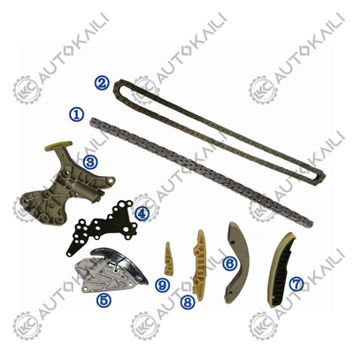 Kit de chaîne de chronométrage pour VW Rabbit 2.5L 08-09 Jetta 2.5L 08-14 Beetle 2.5L 08-14 Golf 2.5L 10-14 Passat 2.5L 12-14 07K109158C 8*94L
