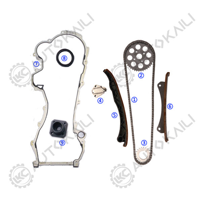 La chaîne de réglage du temps pour OPEL/VAUXHALL AGILA Z 13 DT / Z 13 DTJ 1248CC 03.8- ASTRA H / Mk V Z 13 DTH 1248CC 04.1-09.5 ASTRAVAN Mk V (H) 1.3 CDTi Z 13 DTH 05.8- COMBO Mk II (C) (F25) 1.3 CDTI 16V Z 13 DTJ