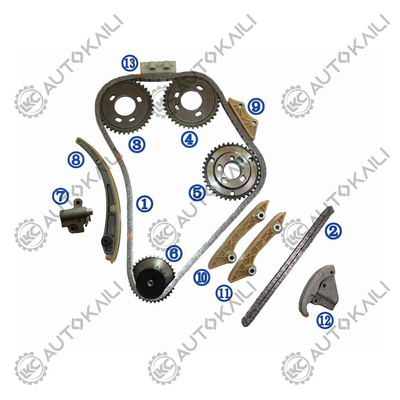 Kit de chaîne de chronométrage en plastique PA66 / PA46 pour bus de transit 2.4 TDE 04-06