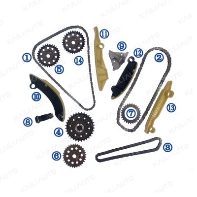 Plastique PA66 / PA46 Kit de la chaîne de chronométrage Pour le défendeur Diesel AJ20D6 3.0T 20-