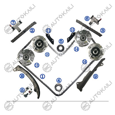 Kit de chaîne de distribution pour V6 SOHC 2GR-FE/2GR-FSE/3GR-FSE/4HR-FSE 06-12