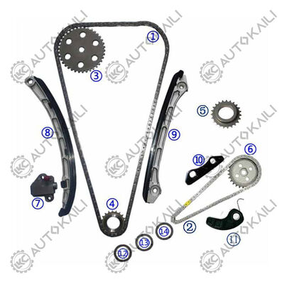 Kit de chaîne de réglage pour MAZDA 3 essence LF5H / LF5W 2.0L 08-14