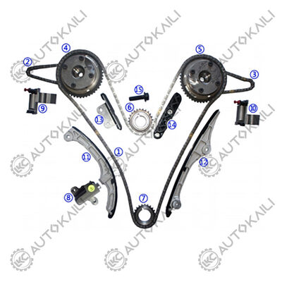 Kit de chaîne de distribution pour MAZDA 3.7-A,B,V DOHC V6 2007-2011