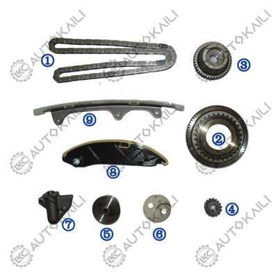Le kit de la chaîne de chronométrage en plastique PA66 / PA46 pour MITSUBISHI L200 Diesel 4N15 2.4L 14-