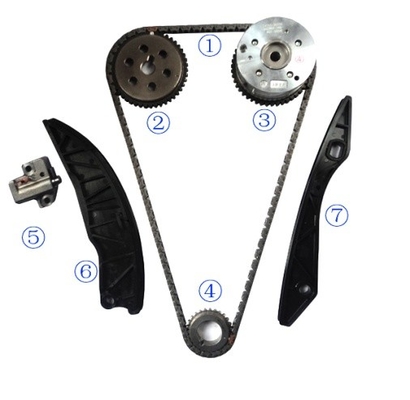 Kit à chaînes I20 I30 IX20 KIA 24321-2B000 9*158L 24410-2B0 de synchronisation de moteur de HYUNDAI G4FA