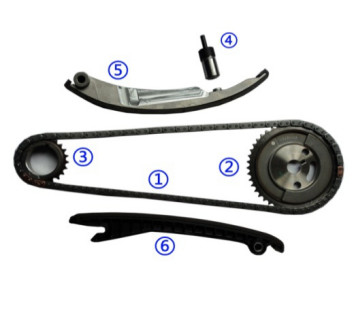 Résistance à chaînes d'usage du kit 04777699AA 112L de synchronisation de l'IDÉE STRADA de FIAT PALIO SIENNE