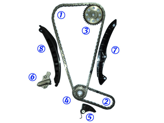Kit à chaînes de synchronisation pour le moteur CAXA/CAXC/BAG/BLF/BLP 1.6L 03C109158A de Polo Skoda Octavia EA111 de golf de VW d'AUDI A3