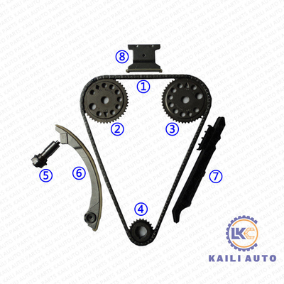 Kit à chaînes de synchronisation pour l'hybride 24461834 148L 12608580 de Malibu d'équinoxe du cobalt HHR de GM/CHEVROLET/BUICK/Cadillac 2.0-A 2.4-B