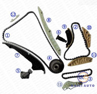 chaîne Kit For AUDI A4 A5 A6 Q5 VW Golf Skoda Octavia EA888 06K109158AD de synchronisation de 1.8T 2.0TFSI