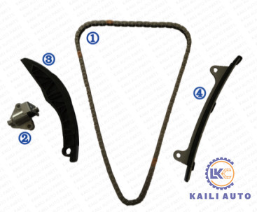 Kit à chaînes 24321-04000 122L 24410-04000 de synchronisation de moteur de KIA HYUNDAI G3LA