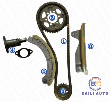 Kit à chaînes 8DH 2,5 DiTD de synchronisation D-maximum d'ISUZU 8981192791 88L 8979450681