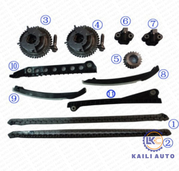 expédition F6TZ6268AA de Kit For FORD F350 F250 F150 de chaîne de synchronisation de 8*122L XL1Z6L266AA VVT