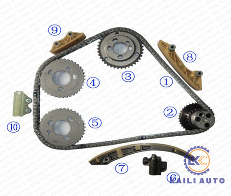 Le kit de synchronisation de chaîne pour la plate-forme/châssis de TRANSIT d'autobus de TRANSIT de FORD V TRANSITENT Van 1102609 2*132L 1102690