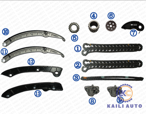 Kit à chaînes de synchronisation pour le GAZ LR032048 5*140 du discovey F-FACE XF XE F-TYPE 3.0T V6 de sport de HSE Range Rover de LAND ROVER /JAGUAR LR4