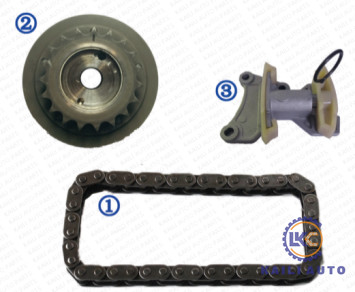 Kit de chaîne de distribution pour AUDI VW TT A4 A3 2.0L 1984CC 06D109229A 42L 06F109217A
