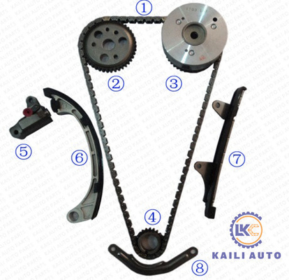 moteur à chaînes 1SZ P1 SCP10 13506-23010 13523-97401 de synchronisation de l'ÉCHO PLATZ VITZ de TOYOTA de kit de 1.0L DOHC 16V VVT