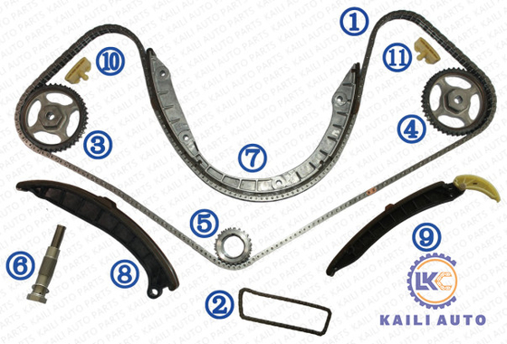 Kit à chaînes de synchronisation pour la berline avec hayon arrière Cayenne de PORSCHE Panamera 955 94810516910 2*266L 94810518011