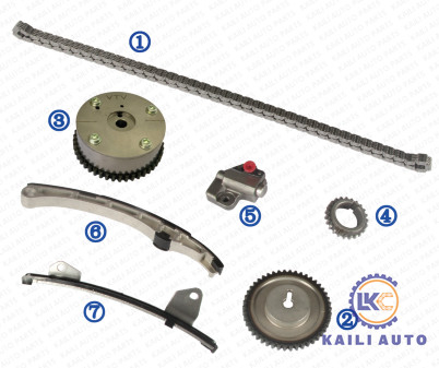 Remplacement à chaînes de synchronisation ZJ01-12-201 9*158L ZJ01-12-500A de 1300CC 1600CC MAZDA 2 MAZDA 3